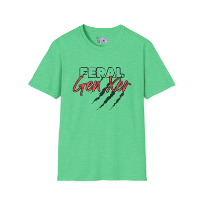 Feral GenXer w/Claws Adult T-Shirt