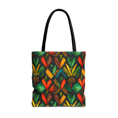 Kujichagulia Waves Canvas Tote Bag