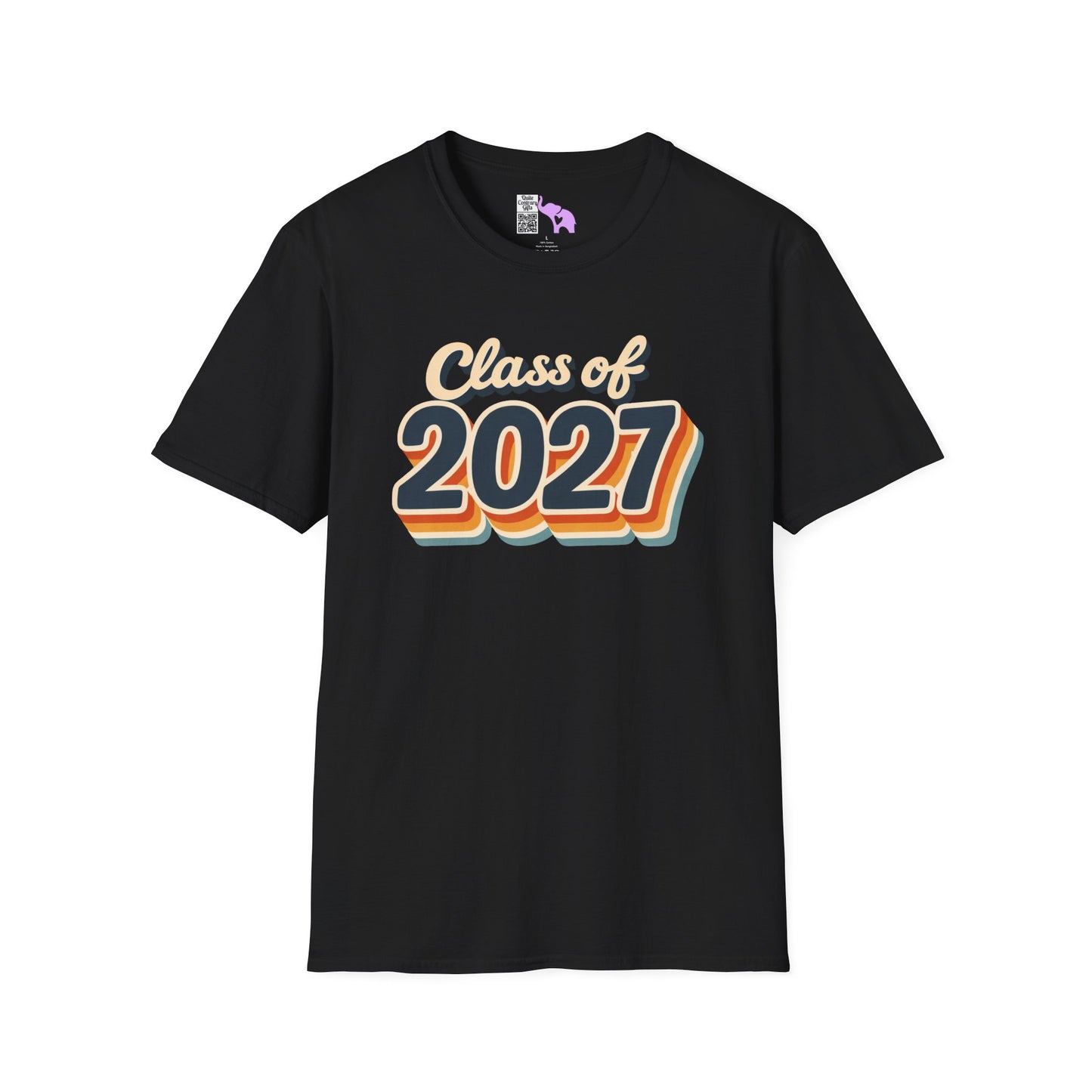 Retro Class of 2027 Adult T-Shirt