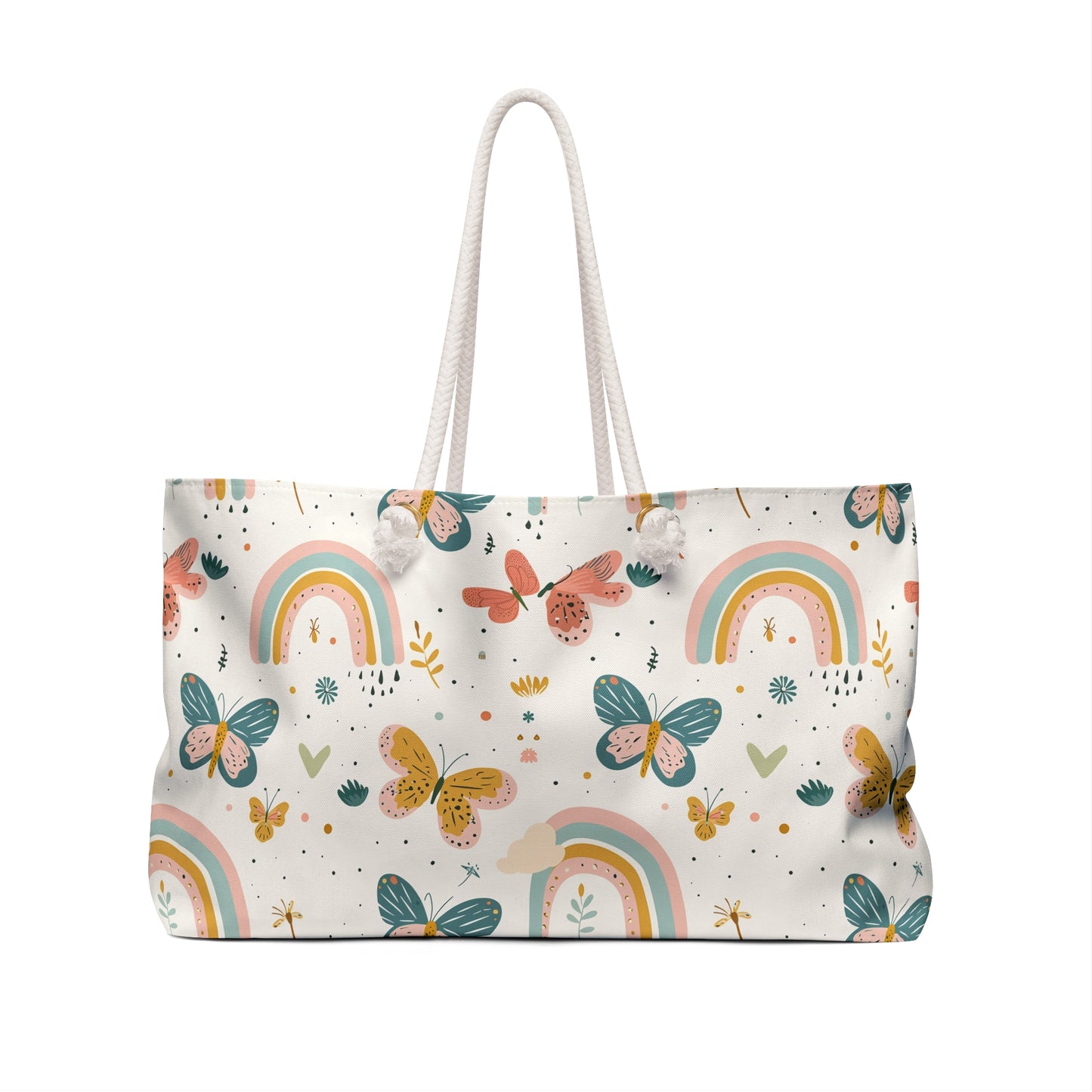 Whispering Wings & Rainbows Weekender Bag