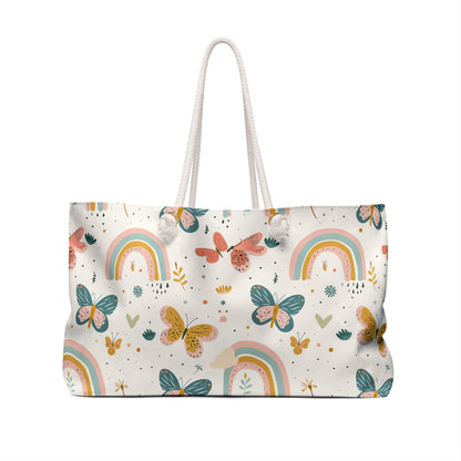 Whispering Wings & Rainbows Weekender Bag