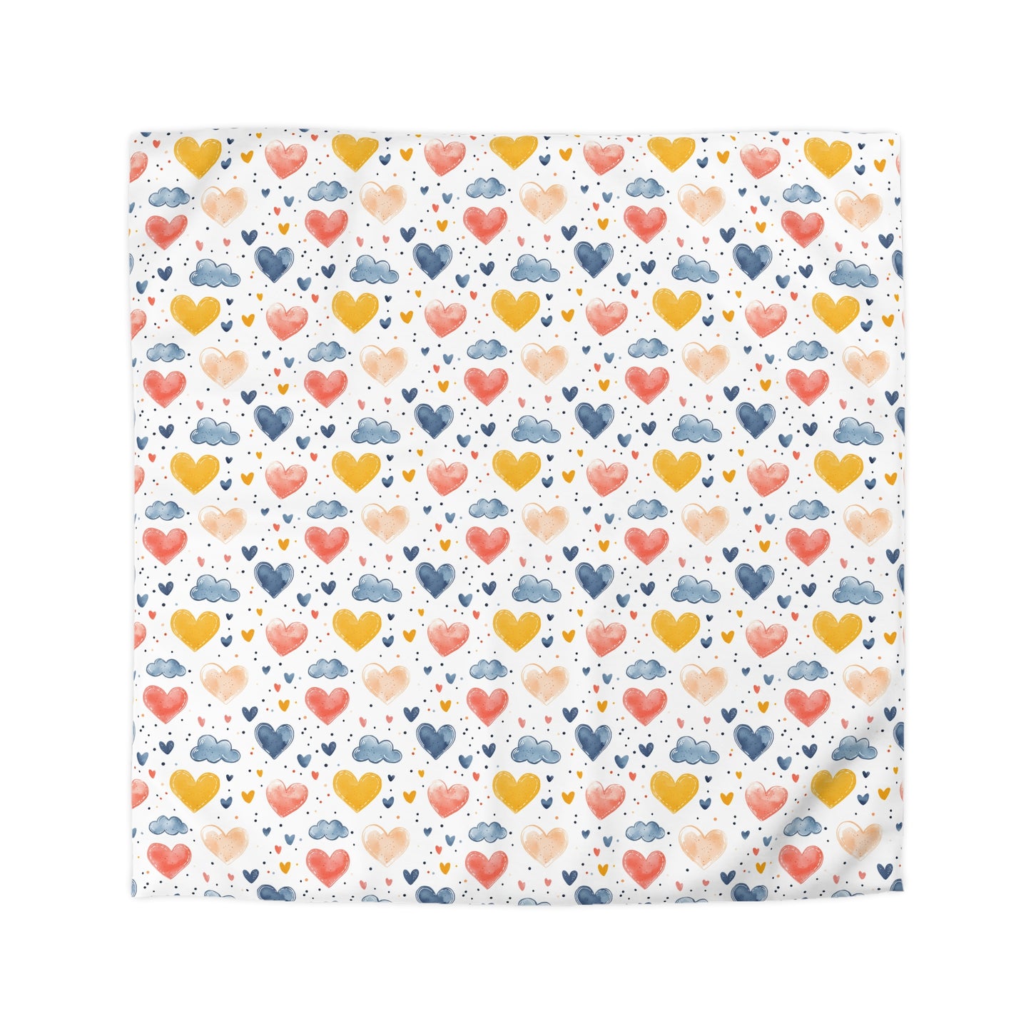 Love in the Air Microfiber Duvet Cover