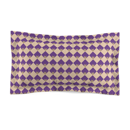 Diamond Bloom-Amethyst & Cream Basic Bedding Set