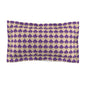 Diamond Bloom-Amethyst & Cream Microfiber Pillow Sham