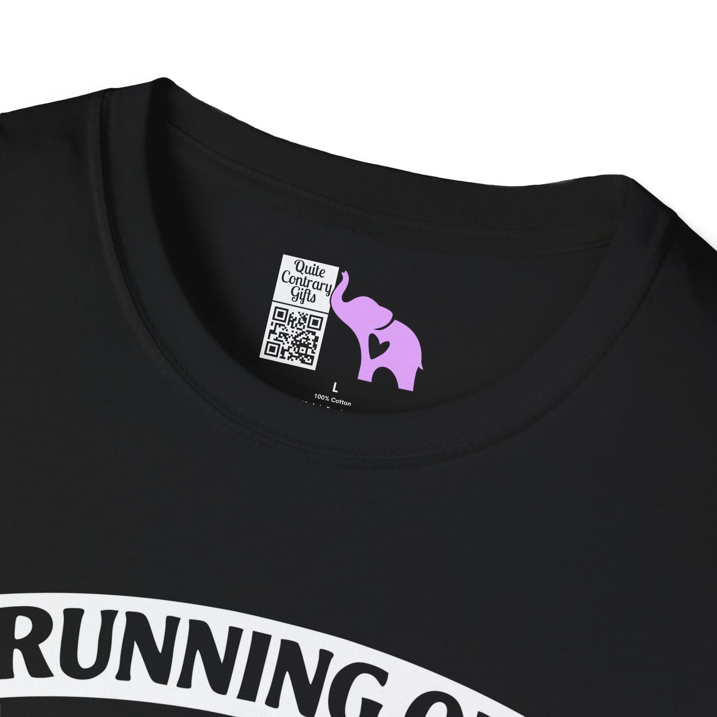 Running On Caffeine & Sarcasm Adult T-shirt
