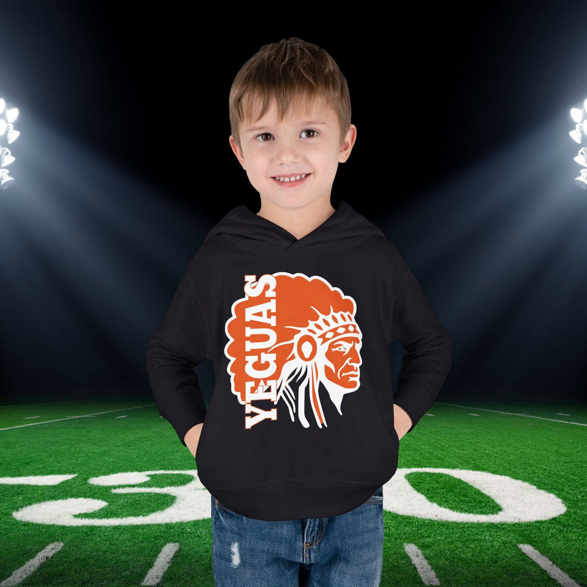 Somerville Yeguas Mascot Toddler Hoodie