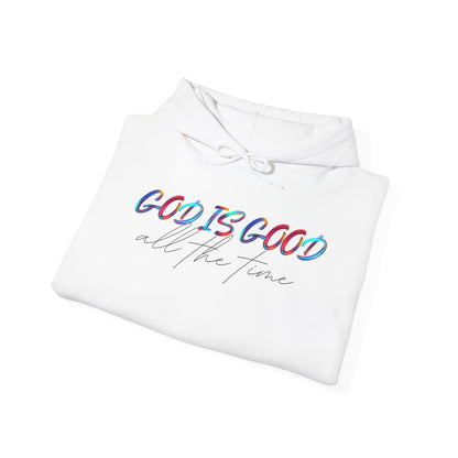 God is Good All The Time Heavy Blend™ Hooded Sweatshirt