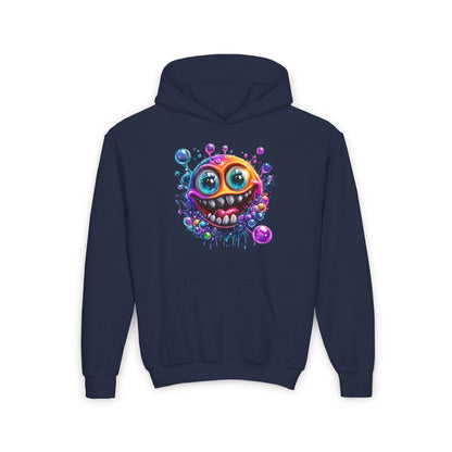 Bubbly Monster Youth Heavy Blend Hoodie