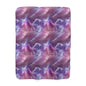 Blush Orchid Sheer & Lace Fleece Blanket