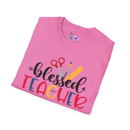 Blessed Teacher Adult T-shirt