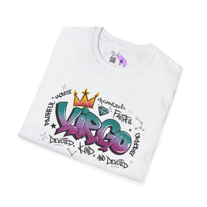 Virgo Street Art Adult T-shirt