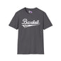 Baseball Dad (Grunge) Adult T-shirt