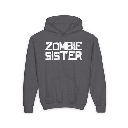 ""Zombie Sister Youth Heavy Blend Hoodie