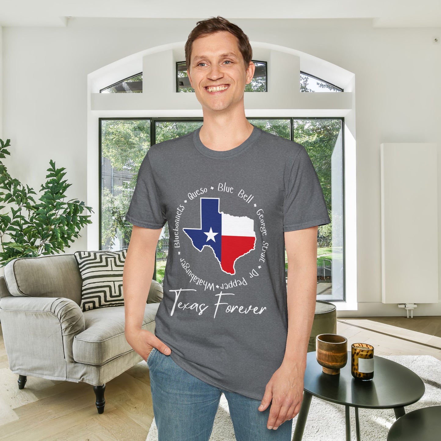Texas Forever Adult T-shirt
