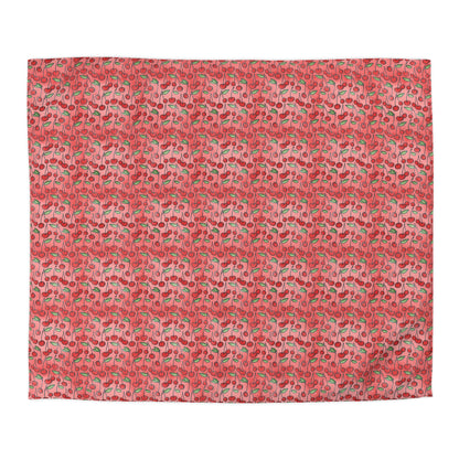 Cherry Bombshell Microfiber Duvet Cover