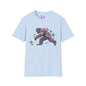 Flowers & Butterflies Bigfoot Adult T-shirt