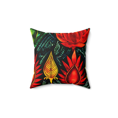 Joyful Burst Throw Pillow