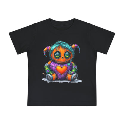 Patchwork Pumpkin Heart Infant T-Shirt