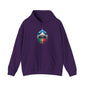 Colorful Shark Heavy Blend™ Hooded Sweatshirt