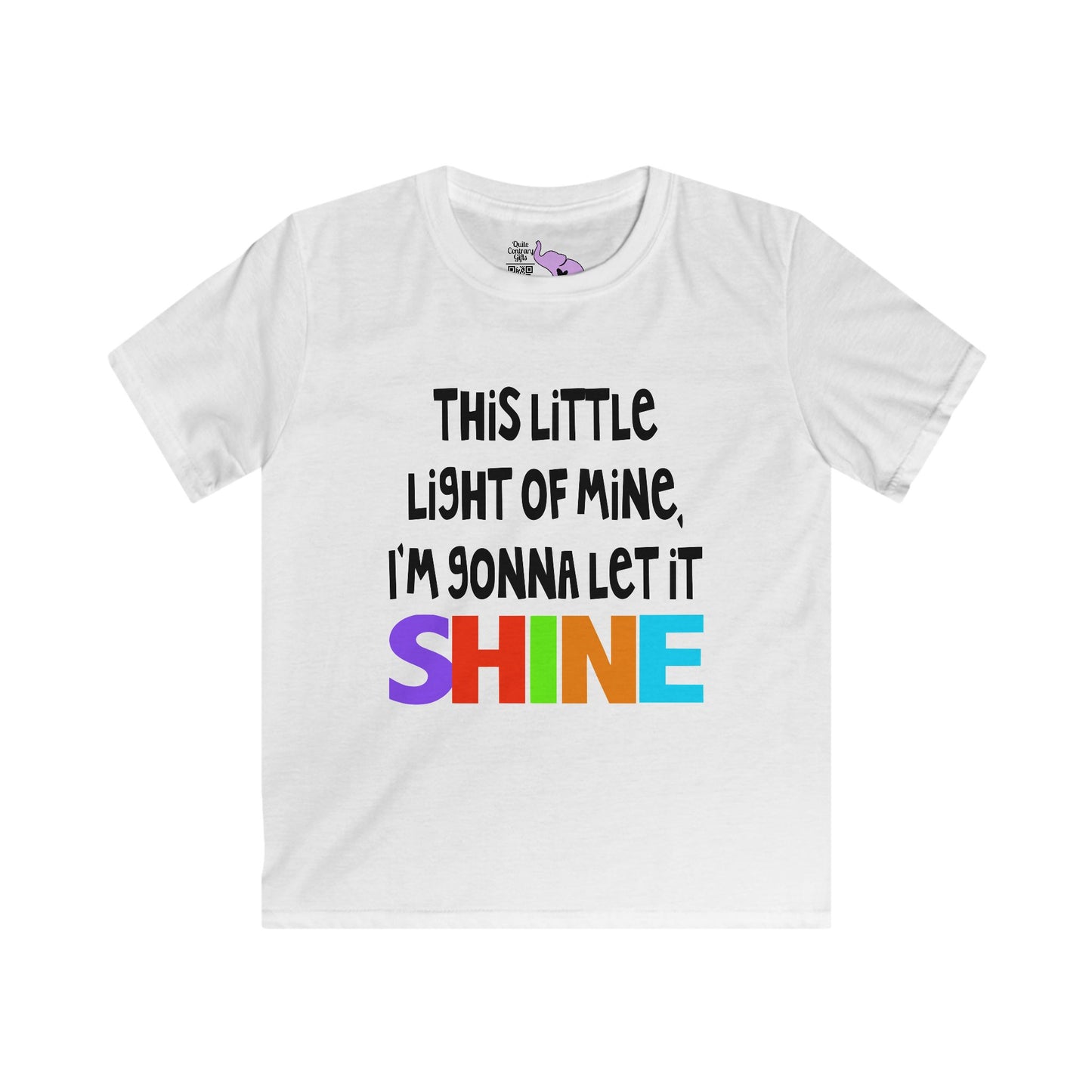 This Little Light of Mine I'm Gonna Let It Shine Youth Softstyle Tee