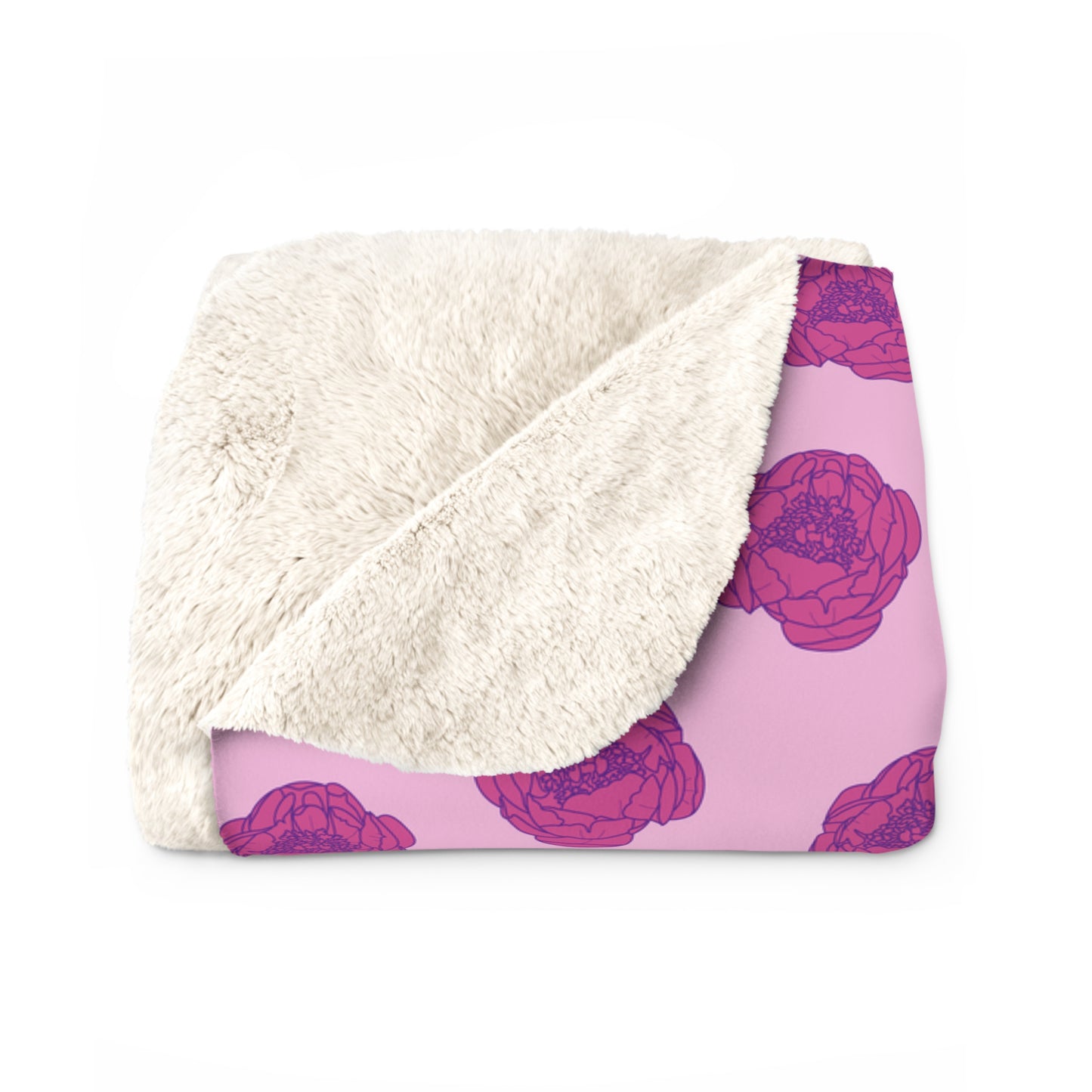 Rosy Dream Peonies Basic Bedding Set