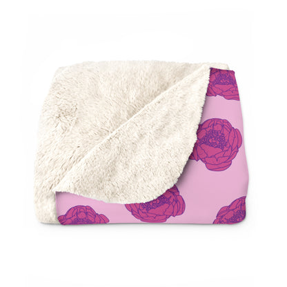 Rosy Dream Peonies Basic Bedding Set