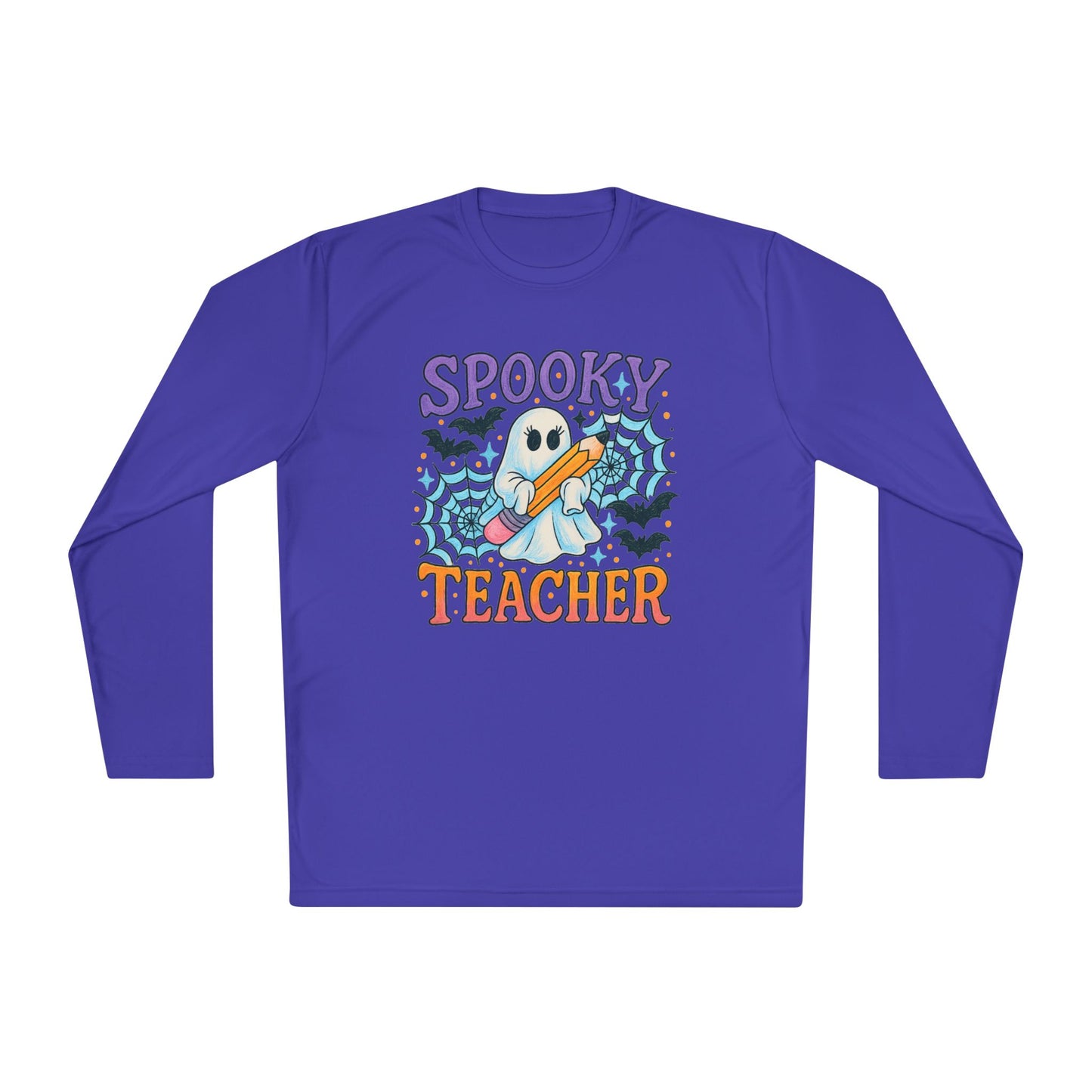 Spooky Teacher Adult Long Sleeve Tee