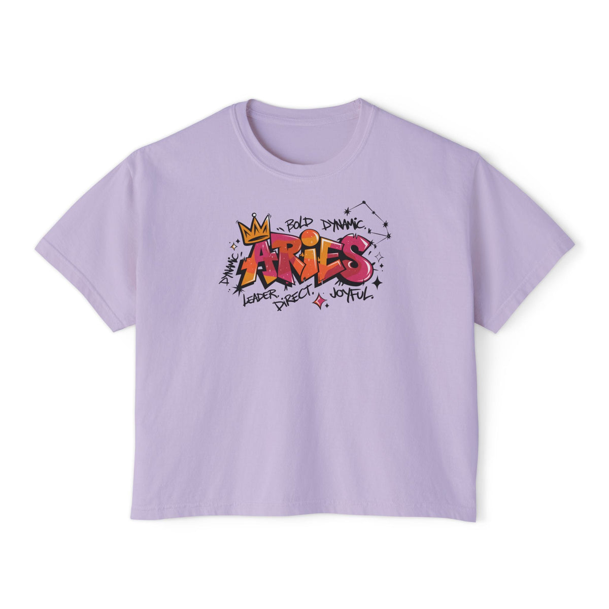 Aries Street Art Women's Boxy Tee