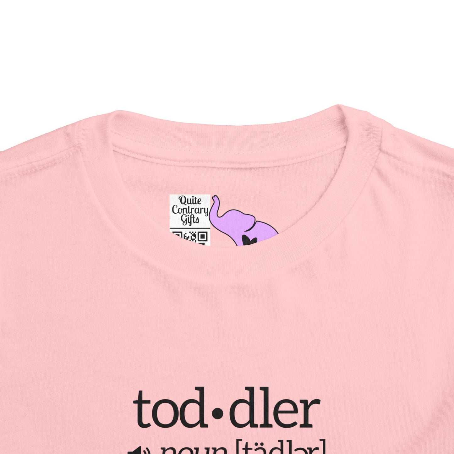 Funny Toddler Definition Toddler Tee