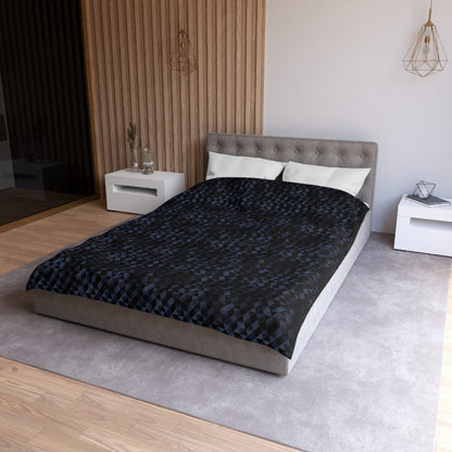 Shadow Facets  Microfiber Duvet Cover