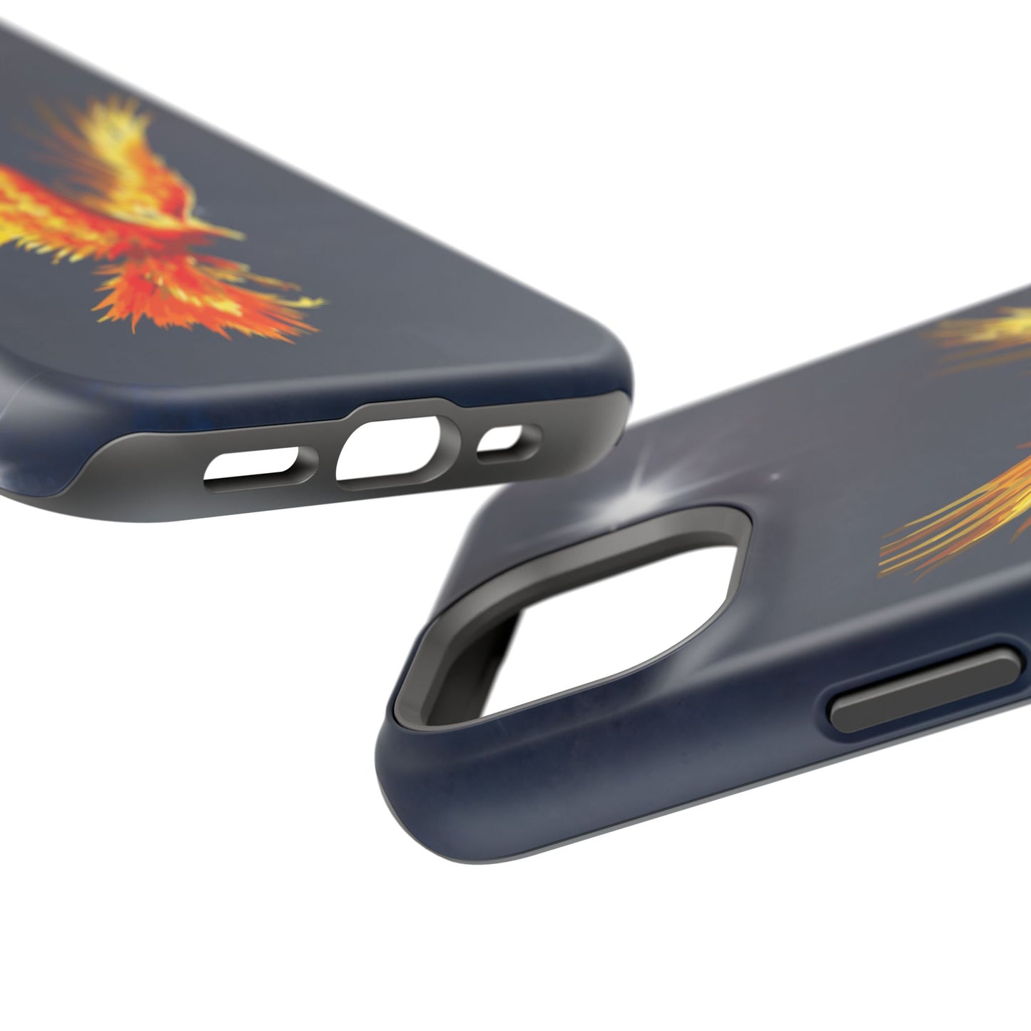 Phoenix Over Nebula MagSafe® Compatible Tough Case for iPhone