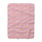 Wild Tropic Collage Fleece Blanket