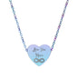 Layered Infinity Personalized Engraved Heart Necklace