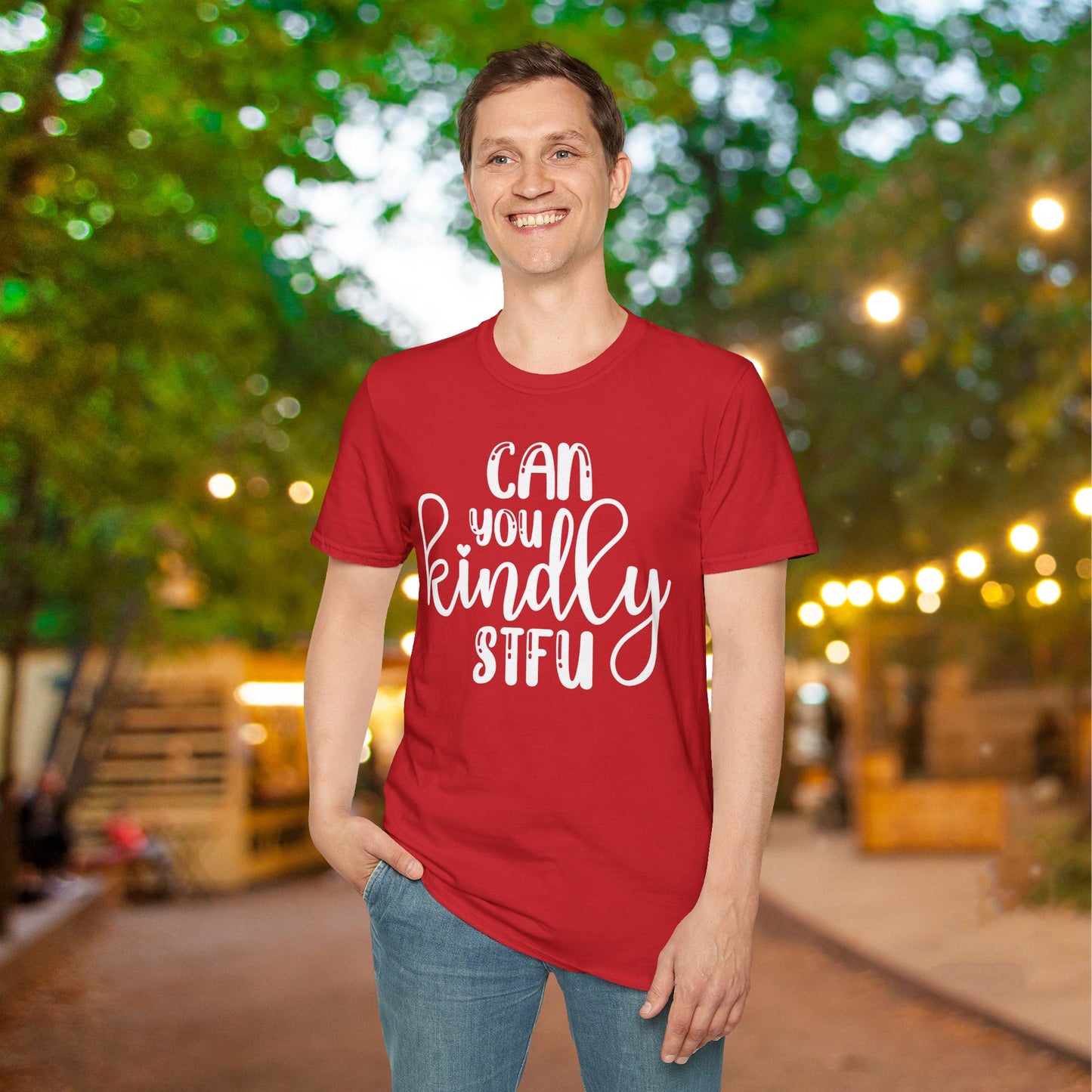 Can You Kindly STFU Adult T-shirt