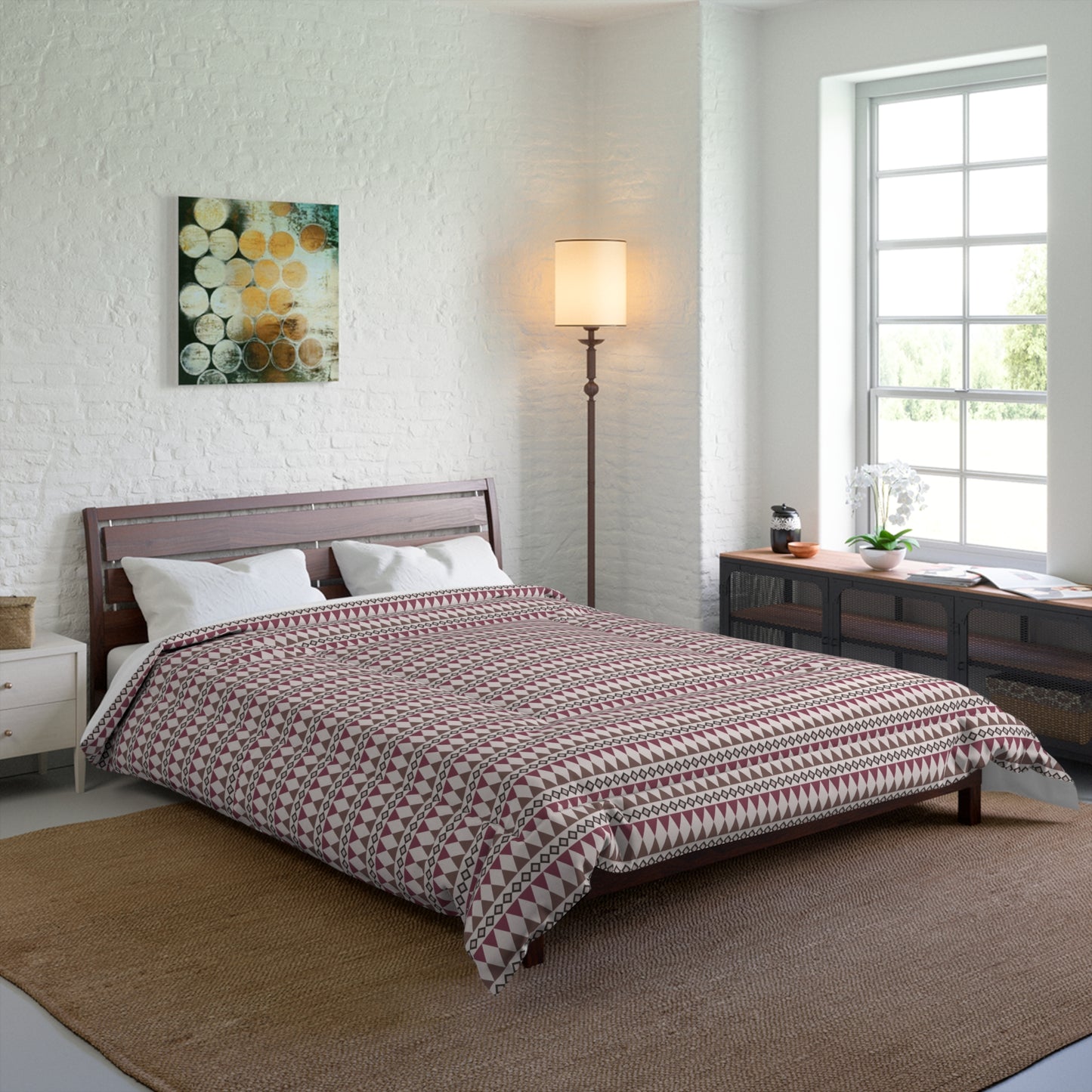 Rosewood Cairn Stripes Comforter