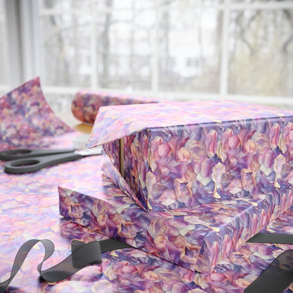 Ethereal Bloomscape Wrapping Paper