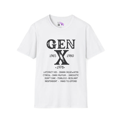 GenX 1978 Adult T-shirt