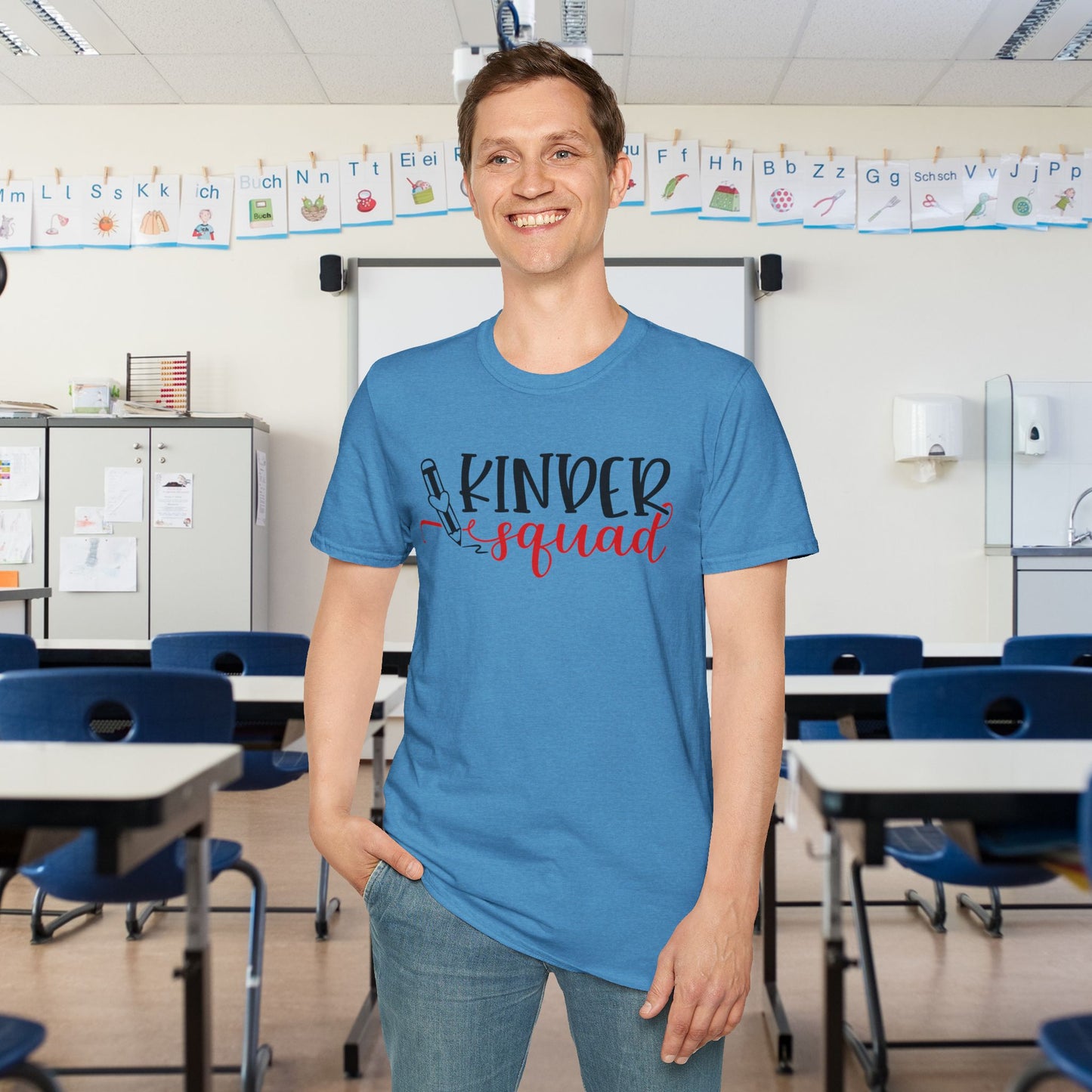 Kinder Squad Adult T-shirt