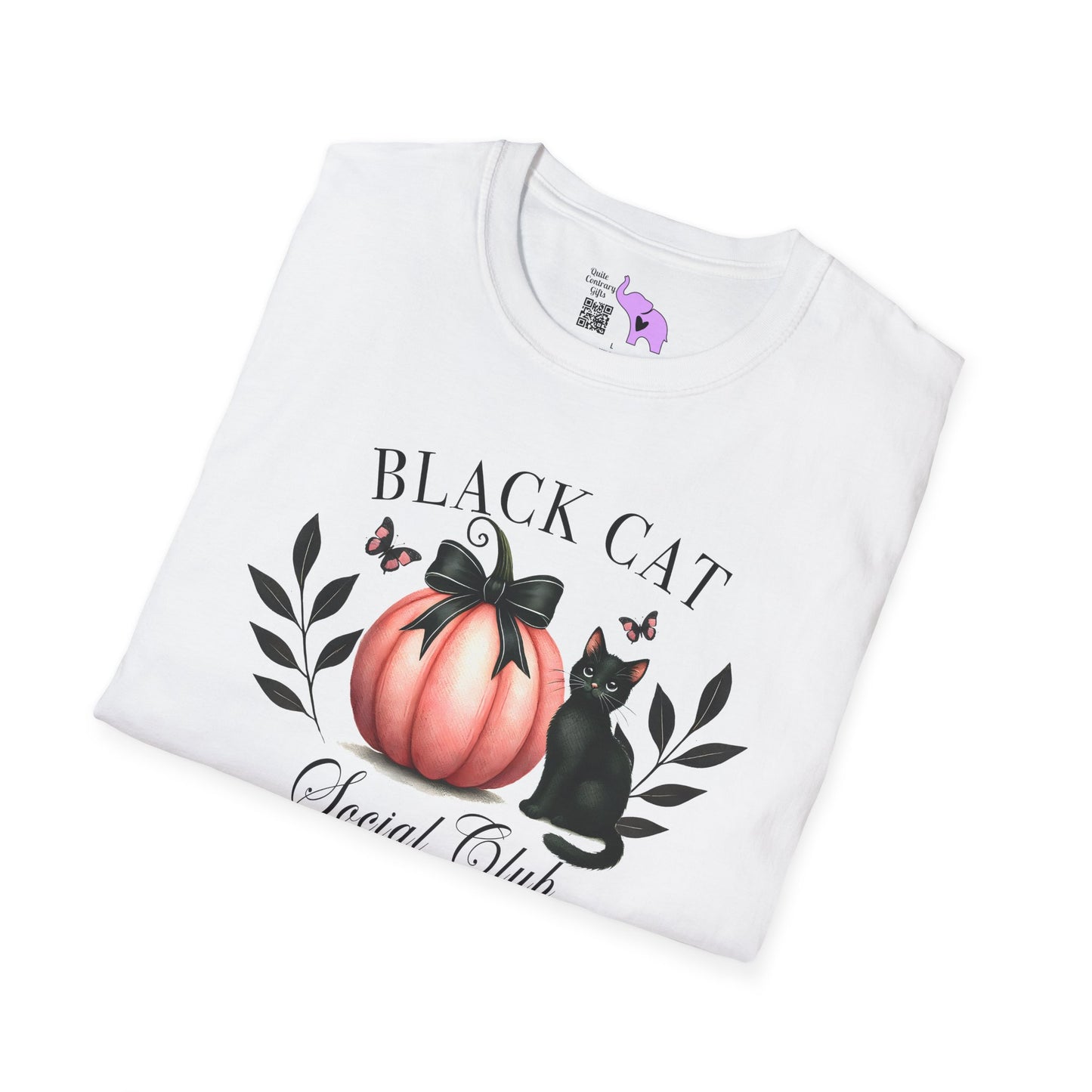 Black Cat Social Club Adult T-shirt