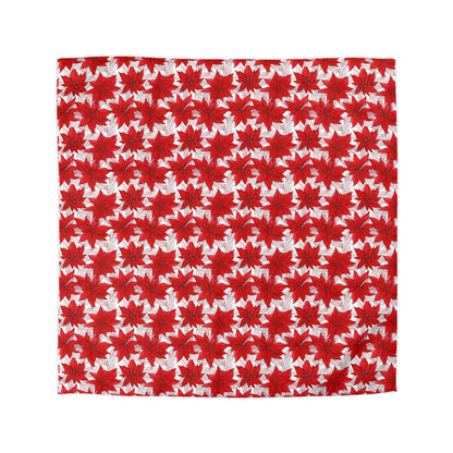 Christmas Blossom Sketch Microfiber Duvet Cover
