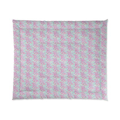 Berry Sorbet Camo Comforter