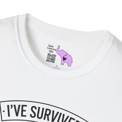 I've Survived Too Many Storms To Be Bothered By Raindrops Adult T-shirt