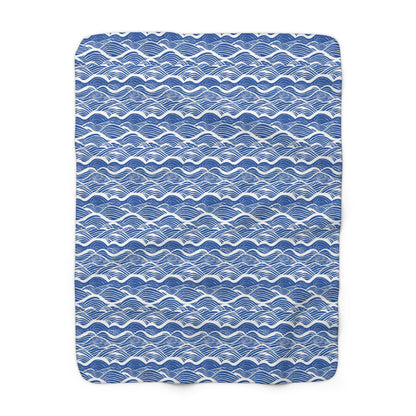 Ethereal Tides Fleece Blanket