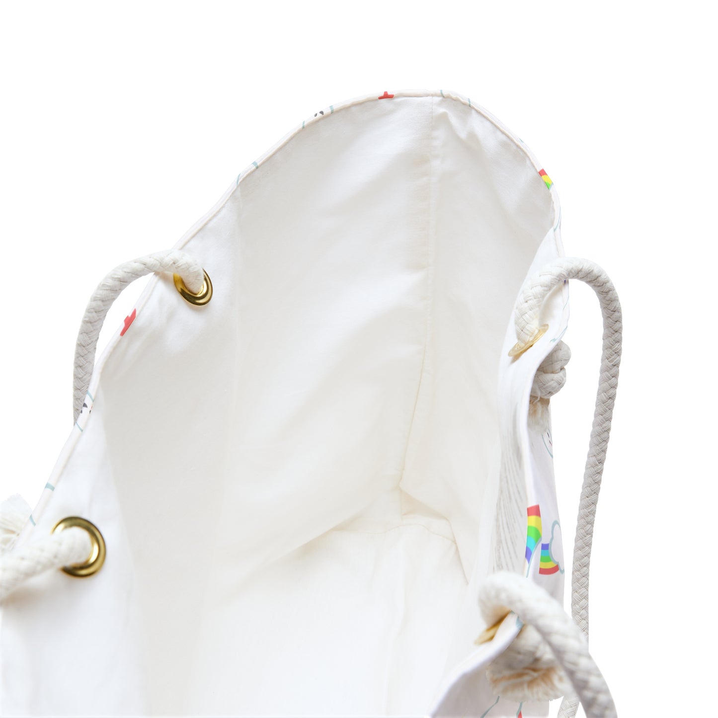 Rainbow Smiles & Stars Weekender Bag