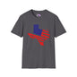 Texas American Flag Adult T-shirt