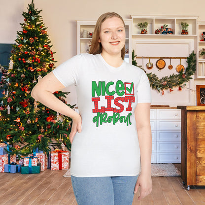 Nice List Dropout Adult T-shirt