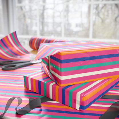 Striped Delight Wrapping Paper