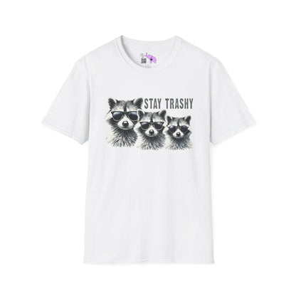 Stay Trashy (Racoon) Adult T-shirt