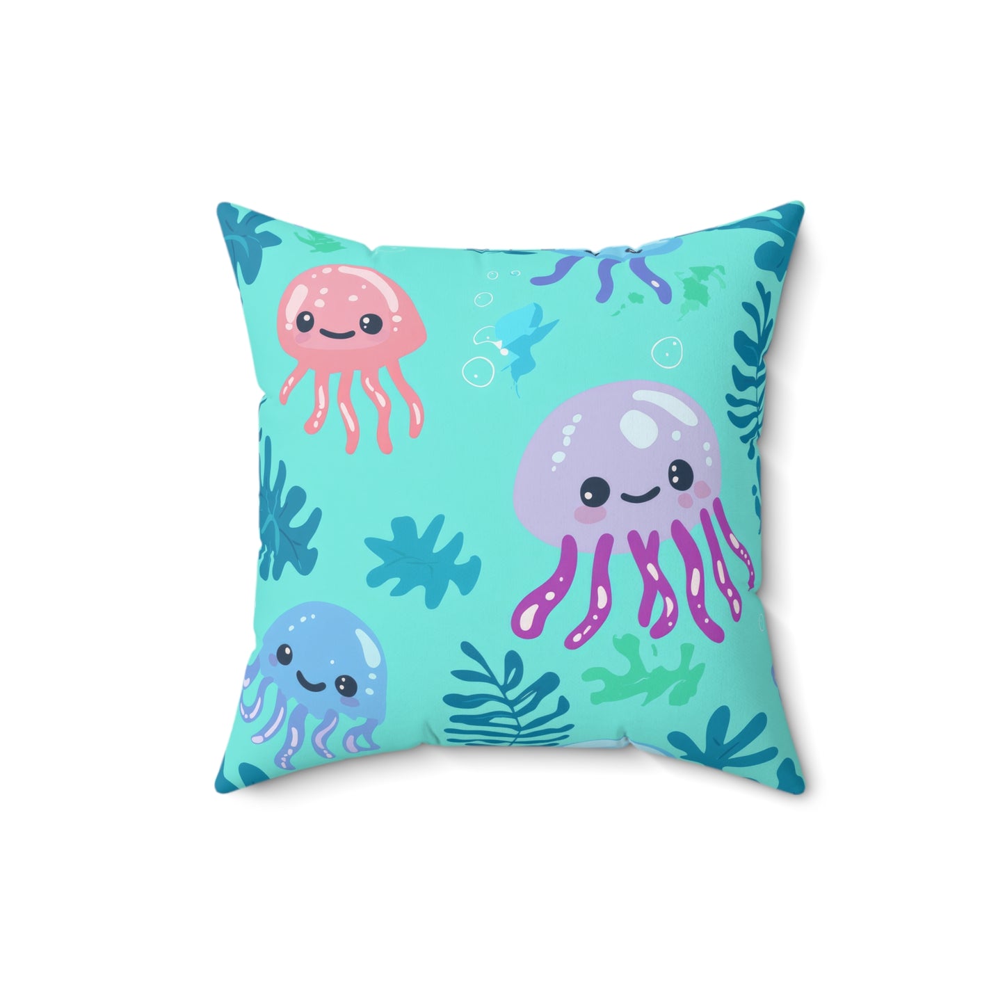 Jellyfish Daydreams Throw Pillow
