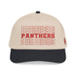 Burton Panthers Stacked Letters Mid Profile Baseball Cap